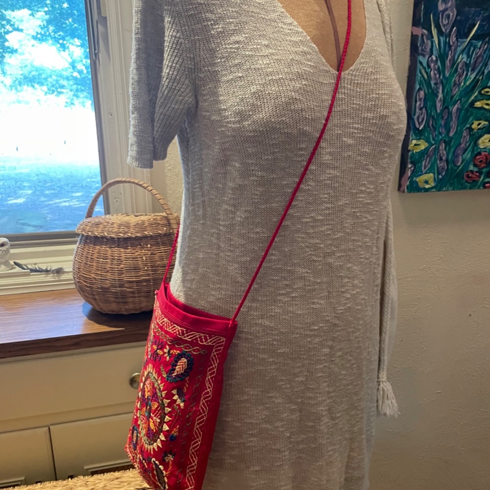 Vintage Embroidered Purse - Picture 5 of 5
